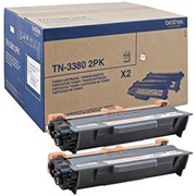 BROTHER TONER TN-3380 TWIN NEGRO 2-PACK